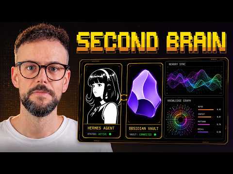 How To Build The ULTIMATE AI Second Brain for Hermes Agent