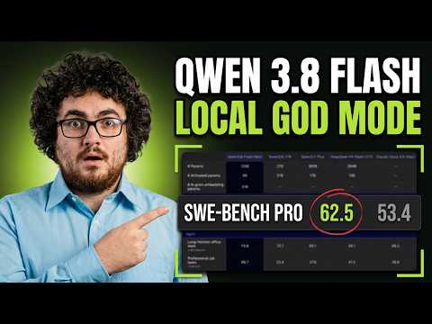 New Qwen 3.8 Flash BEATS Opus 4.6 Max (Runs On Your Laptop)
