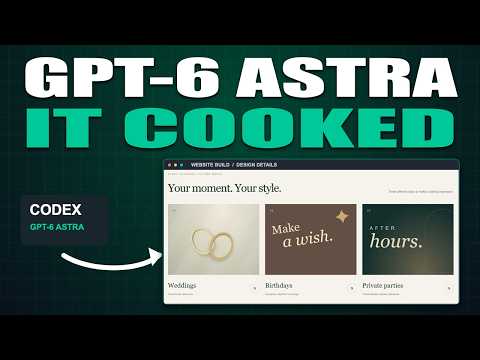 OpenAI COOKED: GPT-6-ASTRA Just DESTROYED Claude in DESIGN