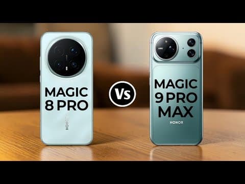 Honor Magic 8 Pro Vs Honor Magic 9 Pro Max