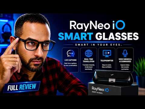 RayNeo iO Smart Glasses – I Didn’t Expect Them to Be THIS Useful!