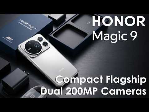 Honor Magic 9: Compact Flagship With Dual 200MP Cameras & MASSIVE Battery!