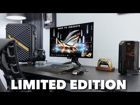 Unboxing the 20th Anniversary ROG PC Setup!