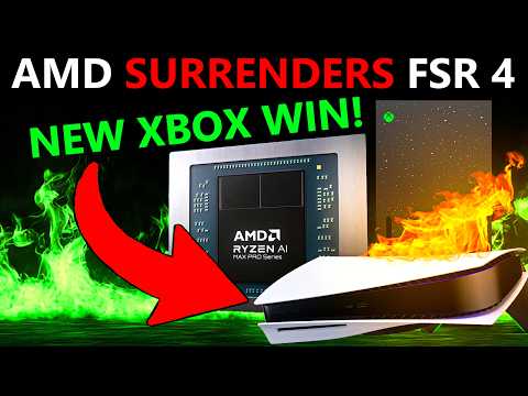 AMD Surrenders FSR 4 – A Huge Win for XBOX over PS5! (+ RDNA 3.5 Leak)