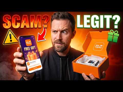 Temu FREE Gift Review 🚨 SCAM or Legit? I Finally Tried It