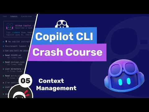 Copilot CLI Tutorial #5 - Context Management