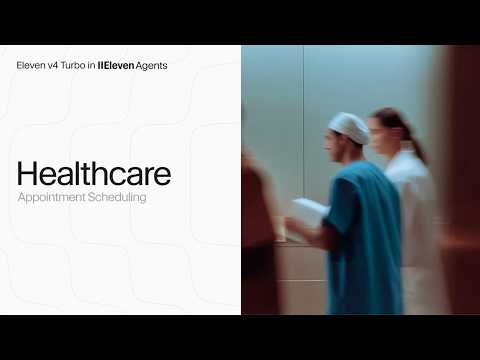 Booking an appointment with ElevenAgents | Eleven v4 Turbo