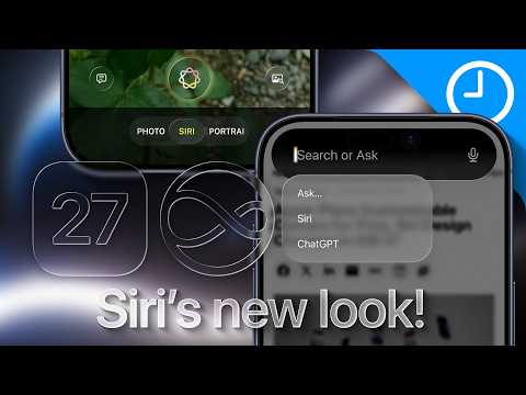 iOS 27 Leak Reveals Apple’s Biggest Siri Redesign Ever