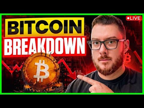 🚨 Bitcoin Breakdown Or Massive Bear Trap? LIVE